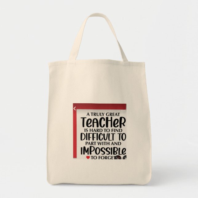 TOTE BAG LEHRER-ANGEBOTE TRAGETASCHE (Vorne)