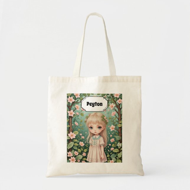 Tote Bag L'Embrace de Blossom personnalisée (Devant)