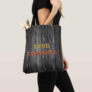 Tote Bag L'énergie brute de SlipperyJoe's allant commando d