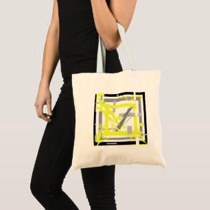 Tote Bag L'énergie électrique Art Abstrait