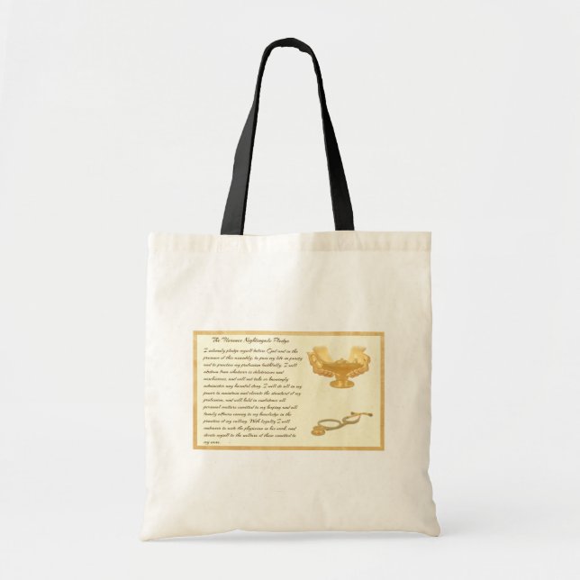 Tote Bag L'engagement de Florence Nightingale (Devant)