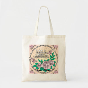 Tote Bag L'enseignant fait la différence