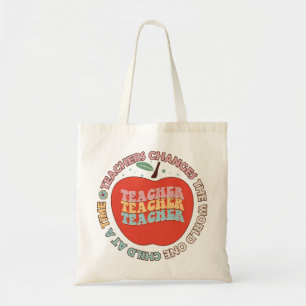 Tote Bag L'Enseignement Peut Changer Le Monde