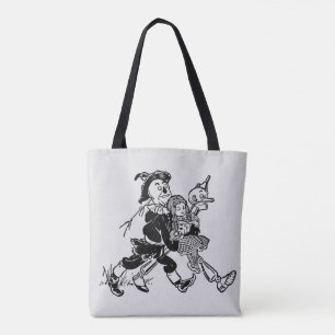 Tote Bag L'ensorceleuse vintage de Oz Dorothy dormant avec