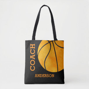 Tote Bag L'entraîneur de football personnalisé folâtre le