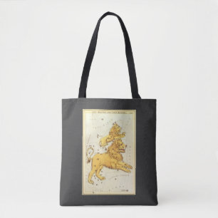 Tote Bag Léo le Lion Constellation Vintage Urania's Mirror