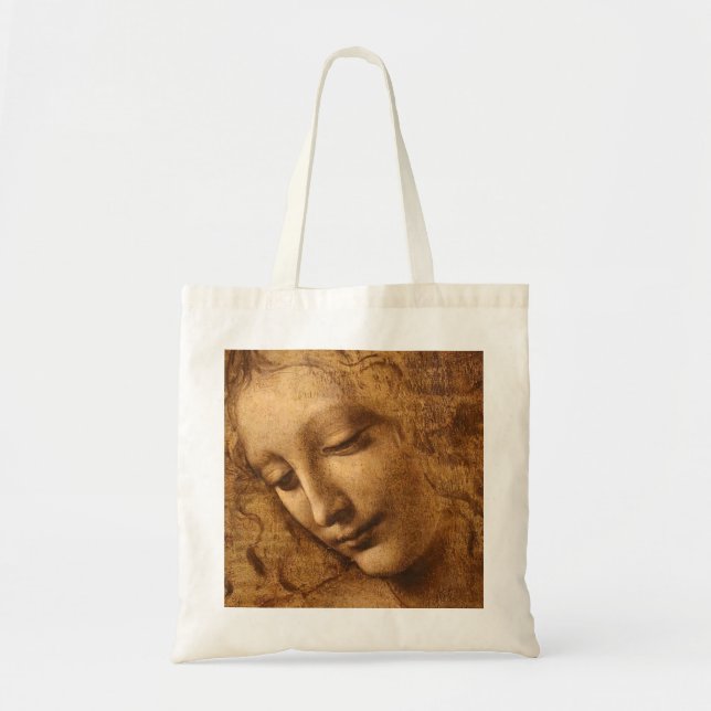Tote Bag Leonardo Da Vinci Chef D'Une Femme (Devant)