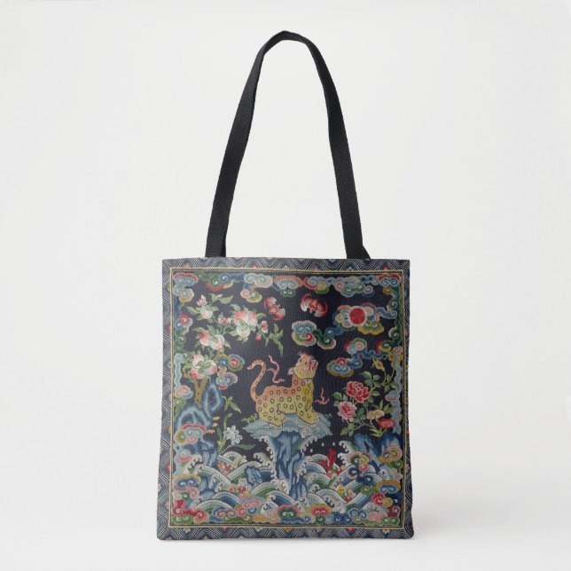 Tote Bag Leopard de la dynastie Qing (Devant)