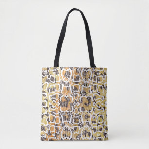 Tote Bag Léopard Snake Poster de animal Texture