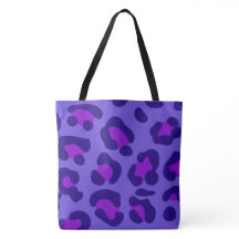 "Leopard violet électrique" Fourre-tout