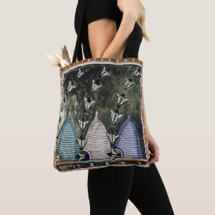 Tote Bag L'Épaule TOP-Print DES ABEILLES DE TINDR Fourre-to
