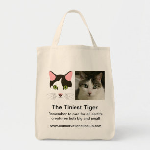 Tote Bag L'épicerie organique Fourre-tout du tigre le plus