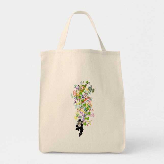 Tote Bag LeprechaunPantalonsNoirs (Devant)