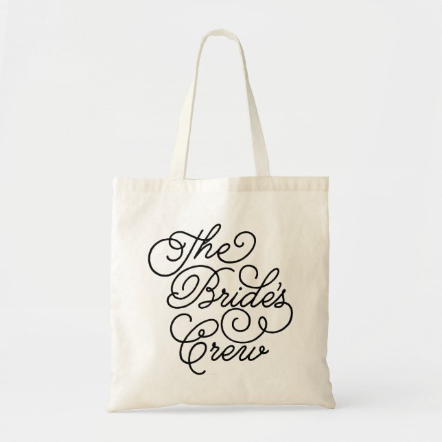 Tote Bag L'équipage de la jeune mariée (Devant)