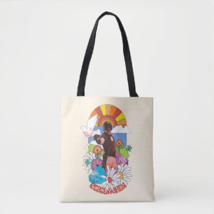 Tote Bag L'équipe du suicide   Fleurs et soleil Peacemaker