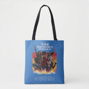Tote Bag L'équipe du suicide   Poster de cinéma de style 