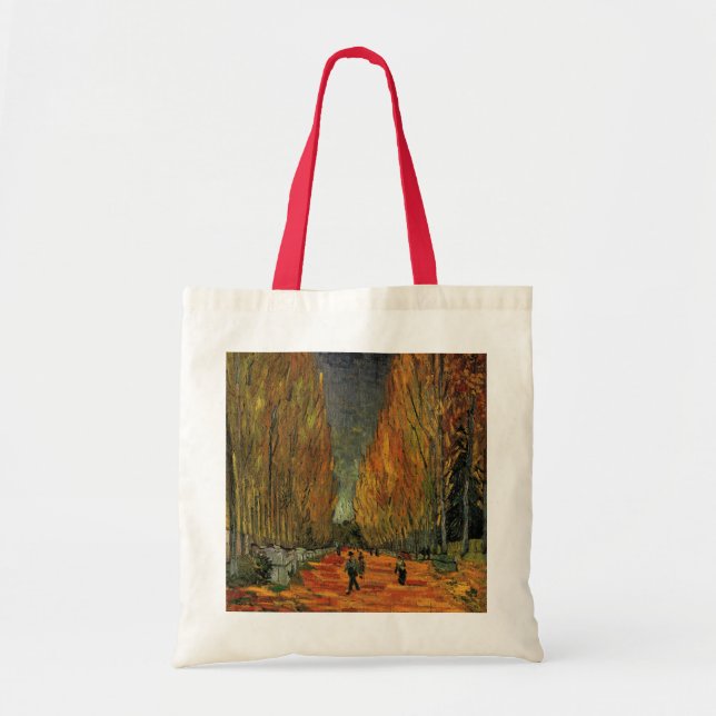 Tote Bag Les Alyscamps (cimetière) par Vincent van Gogh (Devant)