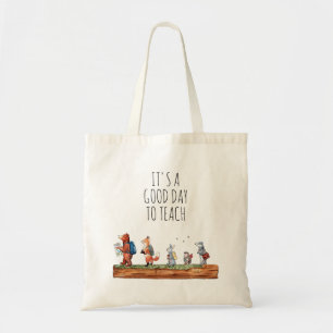 Tote Bag Les amis de la forêt enseignent