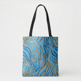 Tote Bag Les animaux Safari