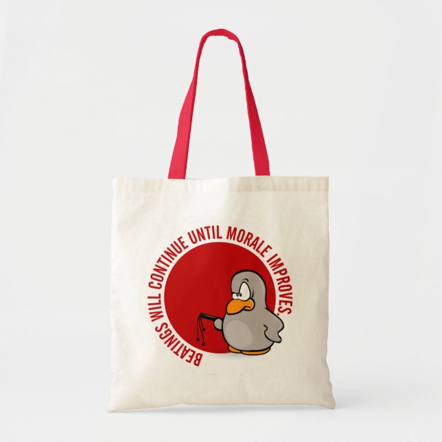 Tote Bag Les battements continueront jusqu'à ce que le (Devant)