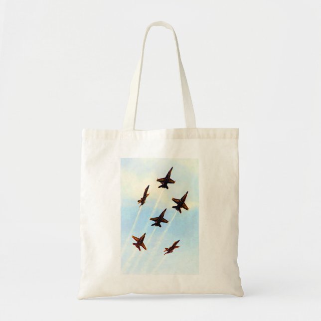 Tote Bag Les Blue Angels (Devant)