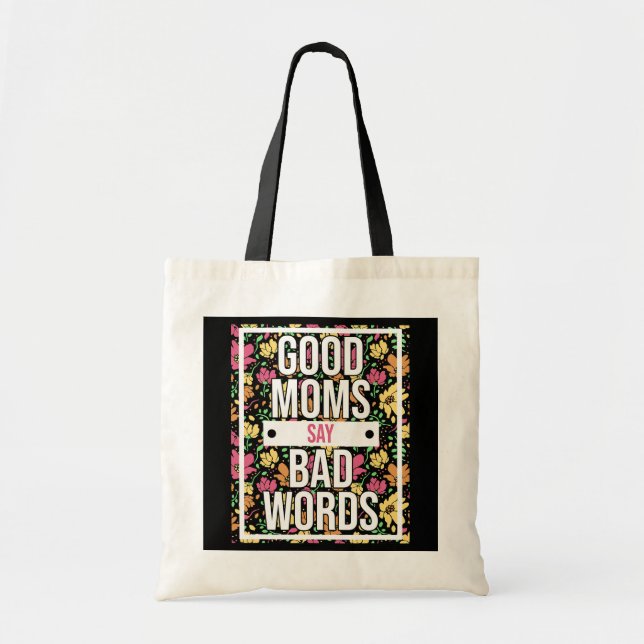 Tote Bag Les bonnes mamans disent de mauvais mots Fête des  (Devant)