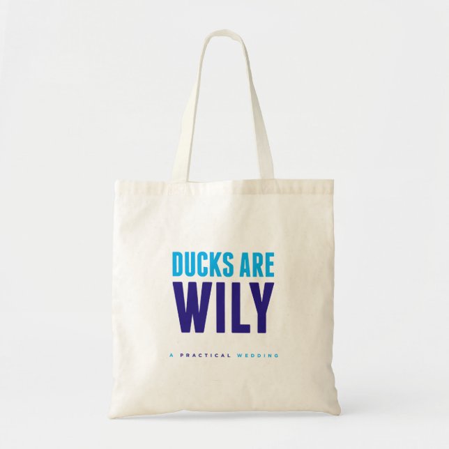 Tote Bag Les canards sont Fourre-tout astucieux par un (Devant)
