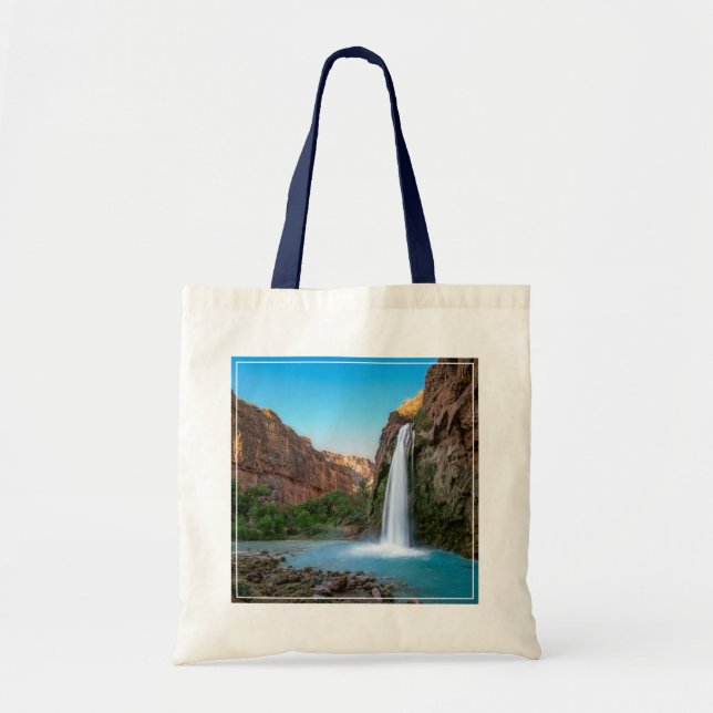 Tote Bag Les cascades | Chutes Havasu au coucher du soleil (Devant)