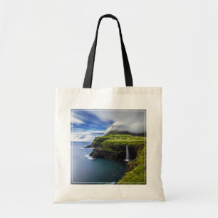 Tote Bag Les cascades Îles Féroé, Danemark