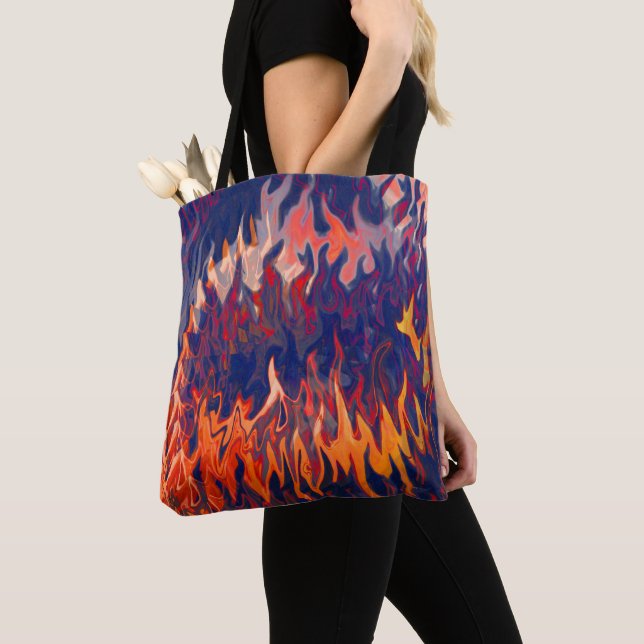 Tote Bag Les cauchemars d'un pompier....... (De près)