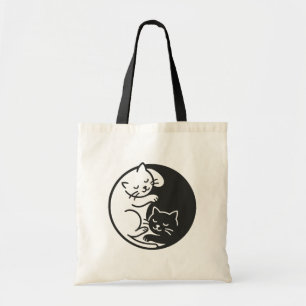Tote Bag Les chats Yin Yang