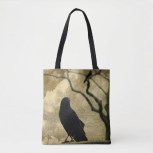 Tote Bag Les Corbeaux Sont Avec Moi