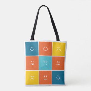Tote Bag Les différentes humeurs de la vie