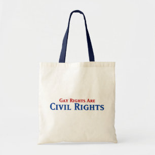 Tote Bag Les droits des homosexuels sont des droits civils