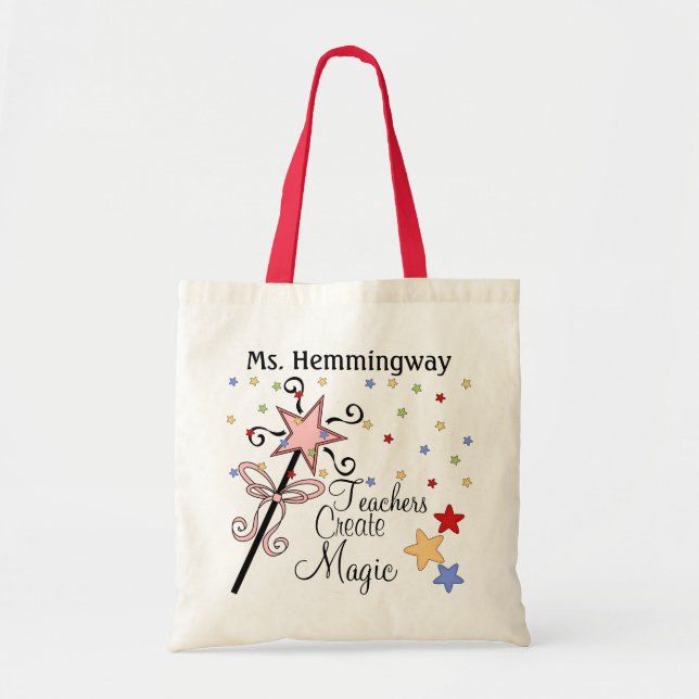 Tote Bag Les enseignants créent de la magie par SRF (Devant)