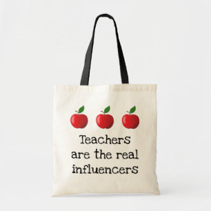 Tote Bag "Les enseignants sont les vrais influenceurs"