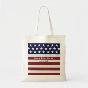 Tote Bag Les Etats-Unis drapeau américain coutume