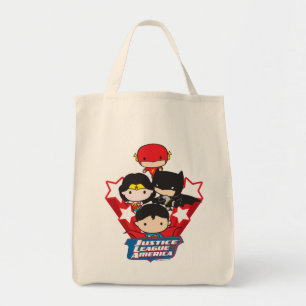 Tote Bag Les étoiles de la Chibi Justice League of America