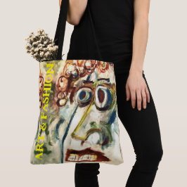 Tote Bag Les femmes Abstraites face art/mode