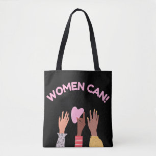 Tote Bag Les femmes peuvent être féministes