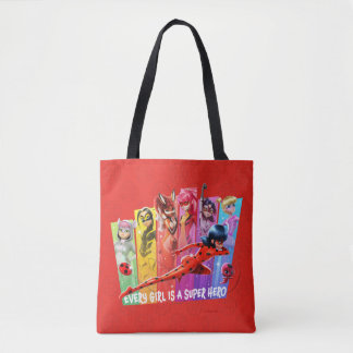 Tote Bag Les filles miraculeuses | Chaque fille est un supe