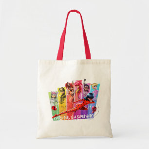 Tote Bag Les filles miraculeuses   Chaque fille est un supe