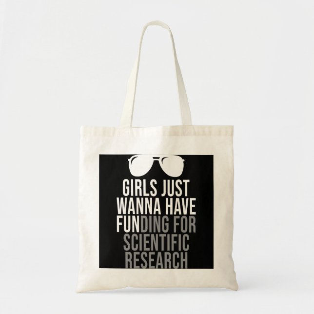Tote Bag Les Filles Voulaient Juste Avoir Un Financement Po (Devant)