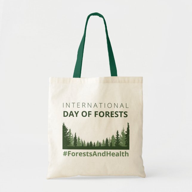 Tote Bag Les forêts et la santé Journée internationale des  (Devant)