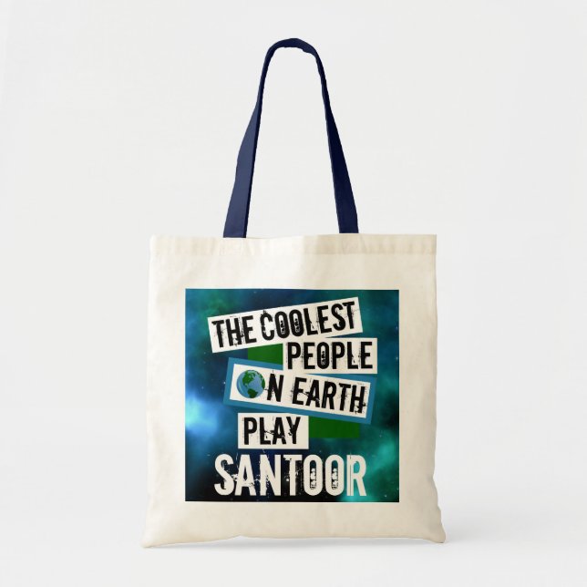 Tote Bag Les gens les plus froids de la Terre Jouent Santoo (Devant)