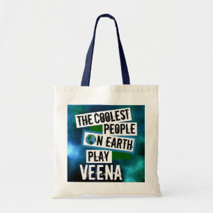Tote Bag Les gens les plus froids de la Terre Jouer à Veena