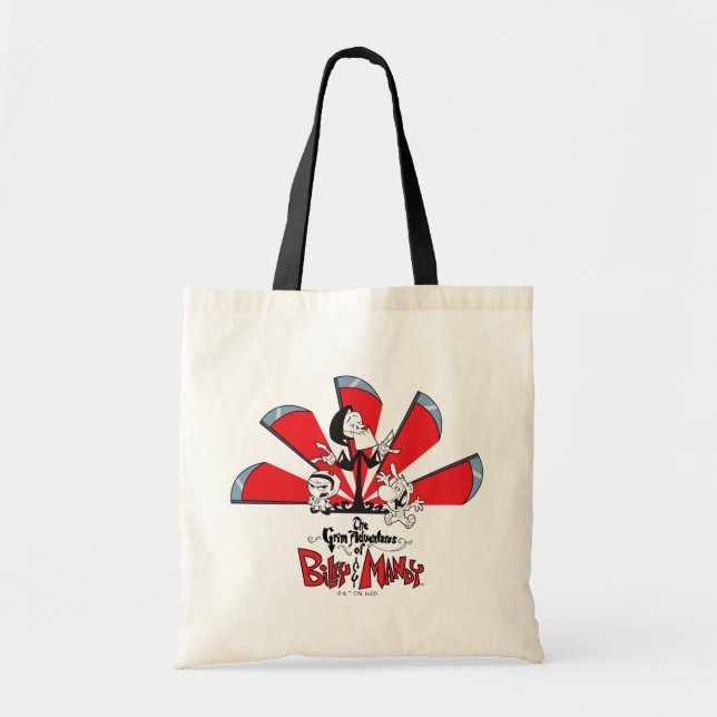 Tote Bag Les Grandes Aventures de Billy & Mandy Scythes Art (Devant)