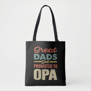 Tote Bag Les Grands Pères Sont Promus Aux Cadeaux Opa Homme