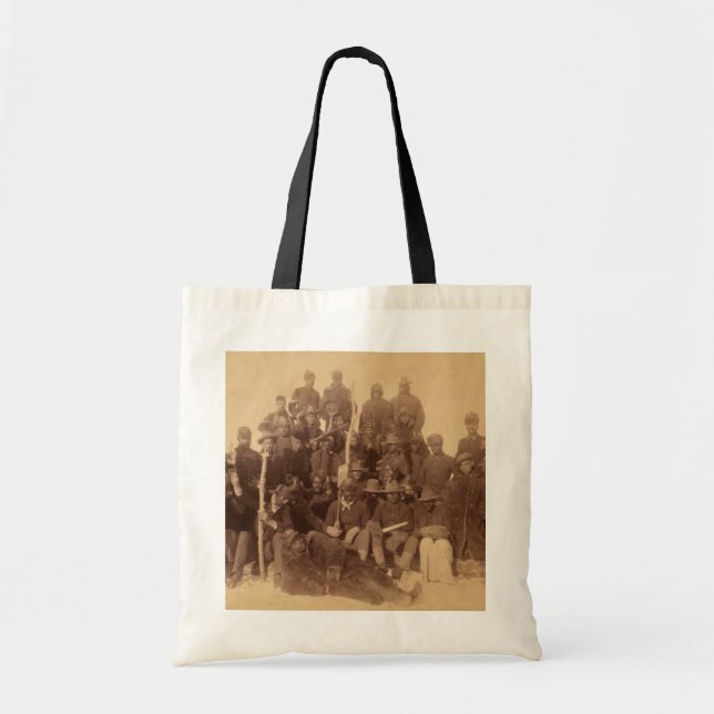 Tote Bag Les guerriers du buffle : la cavalerie noire améri (Devant)