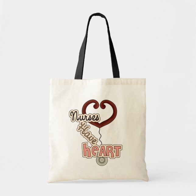 Tote Bag Les infirmières de stéthoscope ont le T-shirts et (Devant)